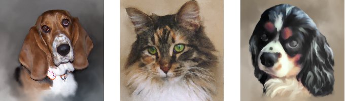 affordable pet portraits